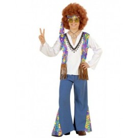 Disfraz de Hippie Woodstock Infantil Disfraz de Hippie Woodstock Infantil
