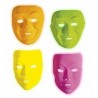 Máscara Fluorescente de Plástico