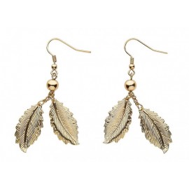 Pendientes Ojas de Oro Pendientes Ojas de Oro