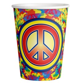 8 Vasos Hippie 250 ml