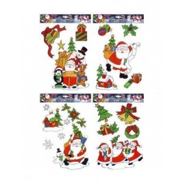Set de Pegatinas Ventana Papá Noel Set de Pegatinas Ventana Papá Noel