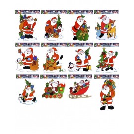 Pegatina Ventana Navidad Papá Noel 30 cm Pegatina Ventana Navidad Papá Noel 30 cm