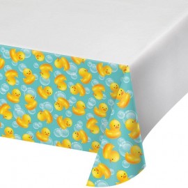 Mantel Patitos de Plástico 137 cm x 259 cm Mantel Patitos de Plástico 137 cm x 259 cm