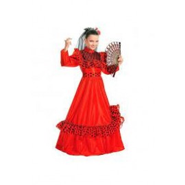 Disfraz Flamenco de Lunares para Niña