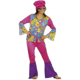Disfraz de Chica Hippie Infantil Disfraz de Chica Hippie Infantil
