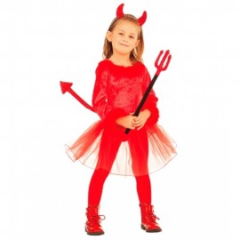 Disfraz de Devil Girl para Niña