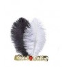 Cinta Pelo Charleston Lentejuelas y Plumas