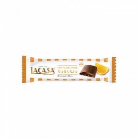 Barrita Lacasa Chocolatinas Naranja 25 gr