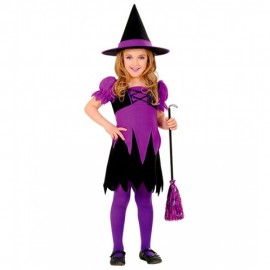 Disfraz de Bruja Púrpura Infantil Disfraz de Bruja Púrpura Infantil