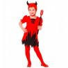 Disfraz de Diablesa Roja Infantil