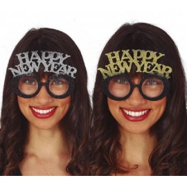 Gafas Happy New Year Plata Y Oro Gafas Happy New Year Plata Y Oro