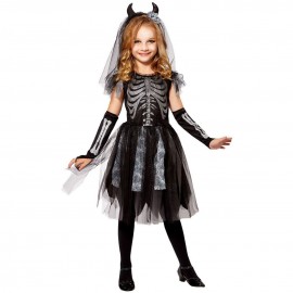 Disfraz de Skeledev Bride Infantil Disfraz de Skeledev Bride Infantil