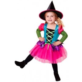 Disfraz de Brujita de Colores Niña Disfraz de Brujita de Colores Niña