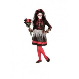 Disfraz de Esposa Catrina Infantil Disfraz de Esposa Catrina Infantil