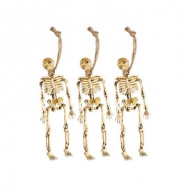 3 Esqueletos Colgantes 15 cm