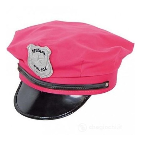 Sombrero Policía Neon
