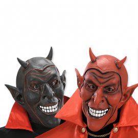 Máscara de Diablo con Cuernos Máscara de Diablo con Cuernos