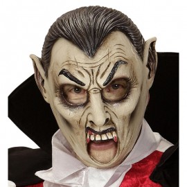Máscara Entera Vampiro Boca Abierta para Niños Máscara Entera Vampiro Boca Abierta para Niños