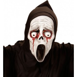 Máscara Fantasma con Capucha en Latex Máscara Fantasma con Capucha en Latex