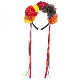 Diadema Flores Día de los Muertos Diadema Flores Día de los Muertos