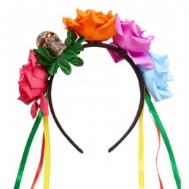 Diadema Rosas Multicolor Día de los Muertos Diadema Rosas Multicolor Día de los Muertos