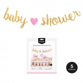 Guirnalda Baby Shower Girl 2,15 m Guirnalda Baby Shower Girl 2,15 m