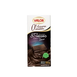 5 Tabletas Chocolate Valor Choco 85% Sin Azúcar
