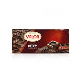 5 Tabletas Chocolate Valor Chocolate Puro