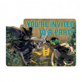Invitaciones Lego Ninjago