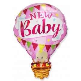 Globo Baby Shower Niña 90 x 65 cm Globo Baby Shower Niña 90 x 65 cm