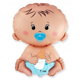 Globo Forma Bebé Niño 67 x 46 cm Globo Forma Bebé Niño 67 x 46 cm