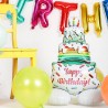 Globo Pastel Happy Birthday 72 cm