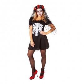 Disfraz Frida Catrina Adulto Disfraz Frida Catrina Adulto