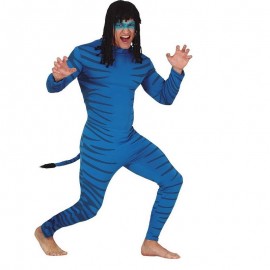Disfraz de Felino Azul Disfraz de Felino Azul