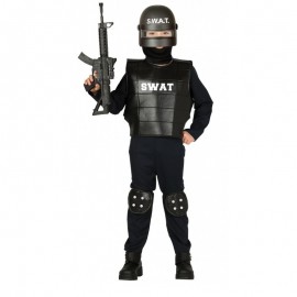 Disfraz de Policía Swat Infantil Disfraz de Policía Swat Infantil