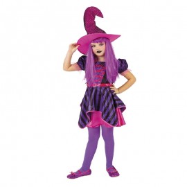 Disfraz Cuqui Brujita Rosa Infantil Disfraz Cuqui Brujita Rosa Infantil