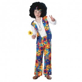 Disfraz Hippie Niño Infantil Disfraz Hippie Niño Infantil