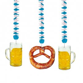 3 Colgantes Oktoberfest Decorativos 3 Colgantes Oktoberfest Decorativos