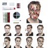 Kit de Zombie de Látex con Sangre