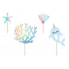 Toppers Unicornio Ballena