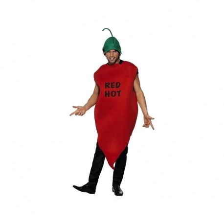 Disfraz de Pepper Chilli Rojo