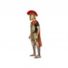 Disfraz de soldado romano de lujo oro