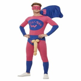 Disfraz de Superhero de Willyman Pink & Blue Disfraz de Superhero de Willyman Pink & Blue