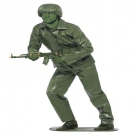 Disfraz de soldado de juguete verde