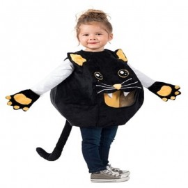 Disfraz Gatita Negra Comilona Infantil