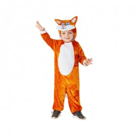 Disfraz de gato para niños pequeños naranja