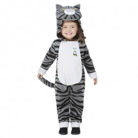 MOG el disfraz de gato deluxe gris