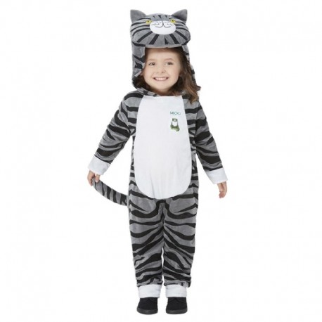 MOG el disfraz de gato deluxe gris
