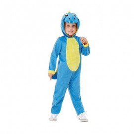 Disfraz de dinosaurio pequeño azul Disfraz de dinosaurio pequeño azul