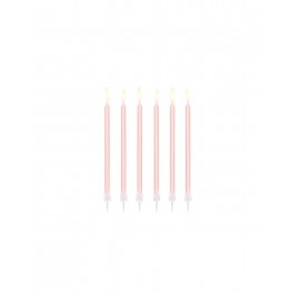 12 Velas Rectas para Cumpleaños